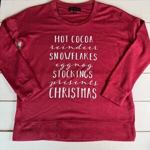 State of Mine Holiday Red Women's Sweater